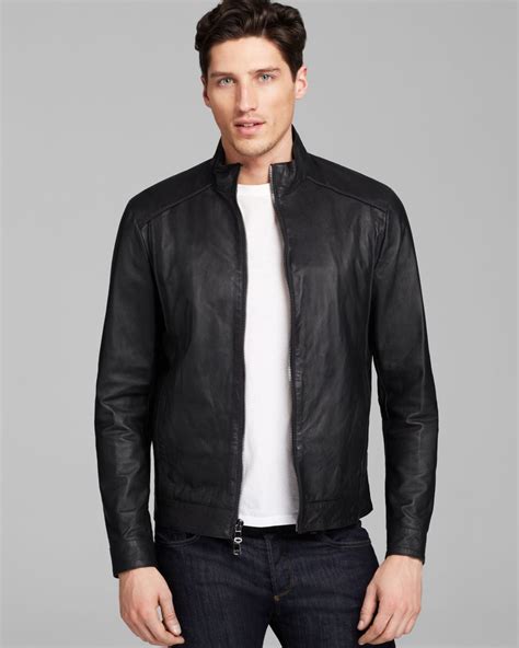 michael kors herrenjacke lederanteil|Michael Kors coats for men.